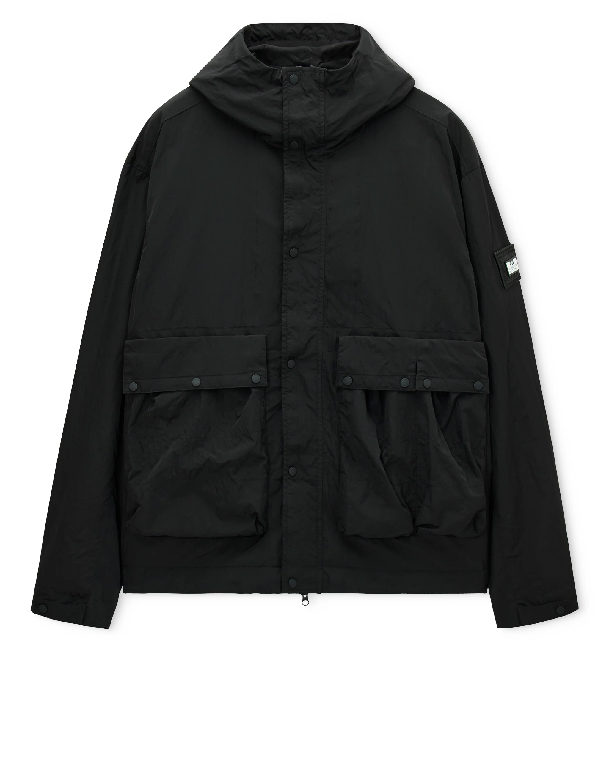 black weekend offender jacket front black weekend offender jacket