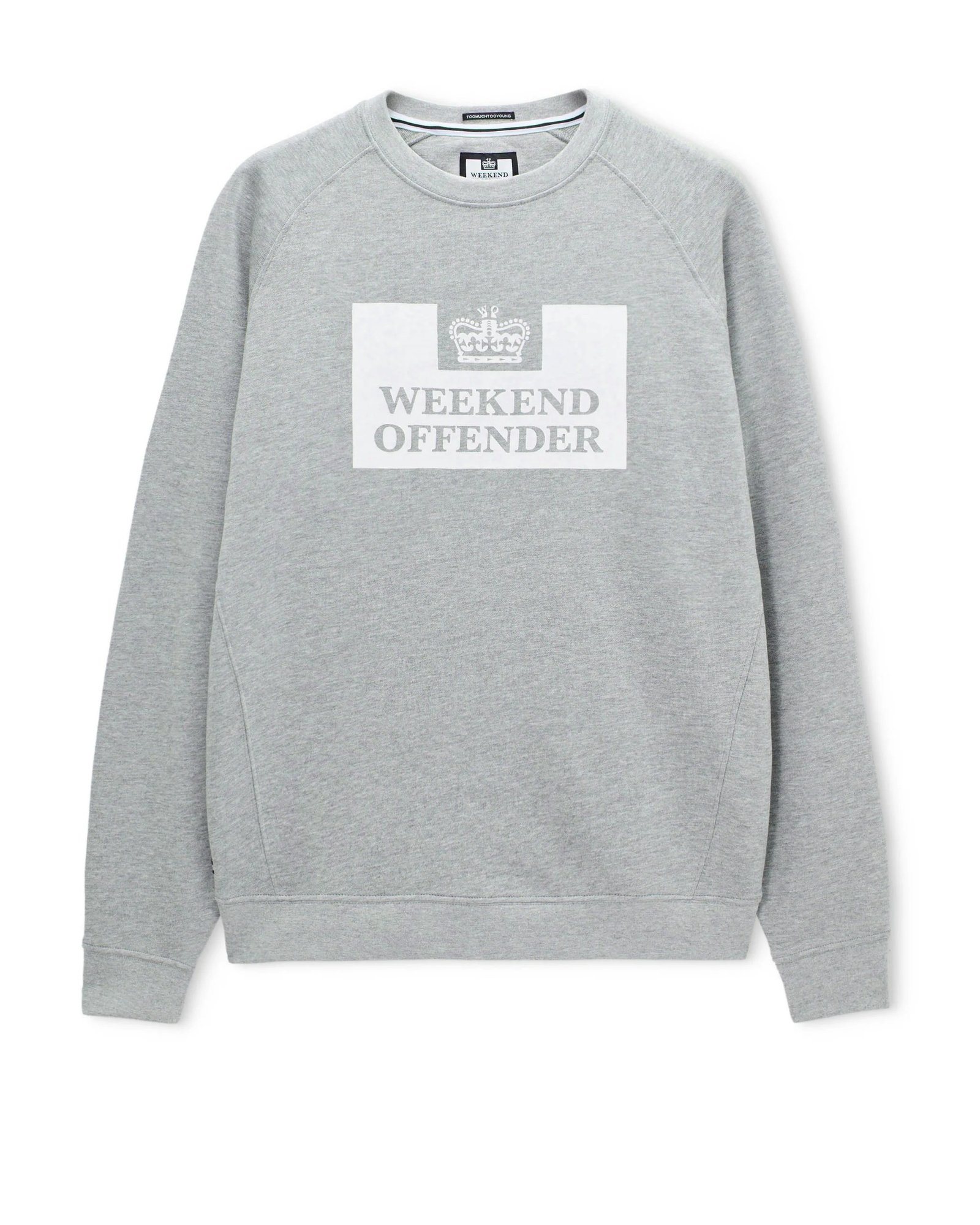 weekend offender grey sweatshirt weekend offender grey sweatshirt