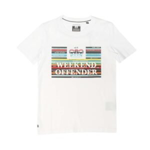weekend offender t shirt white